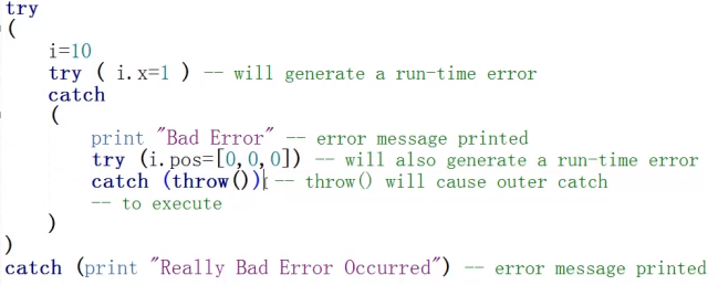 MaxScript学习笔记